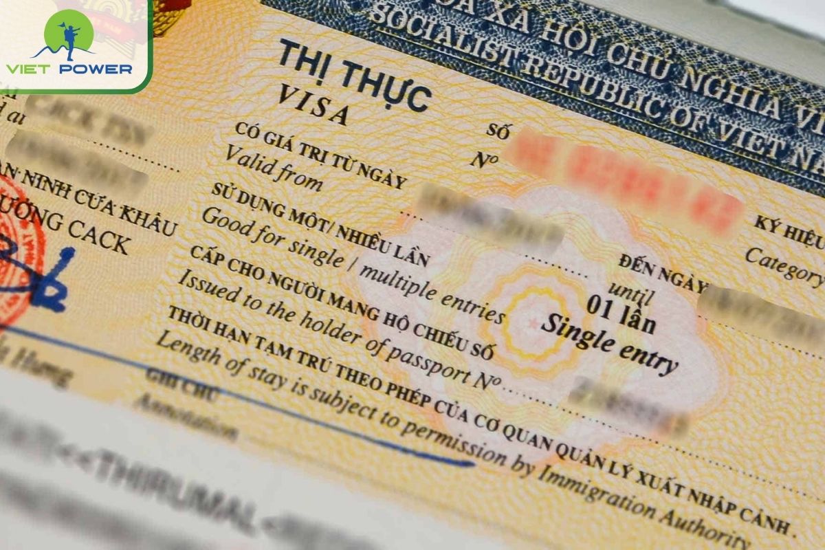 Visa requirements for Vietnam.