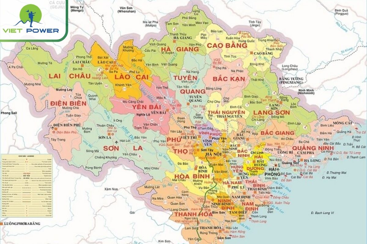 Unlock Vietnam With Vietnam Tourist Map Guide: Explore the Wonders of North Vietnam