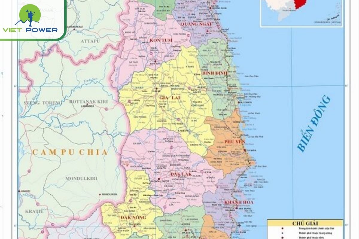 Unlock Vietnam With Vietnam Tourist Map Guide: Central Vietnam