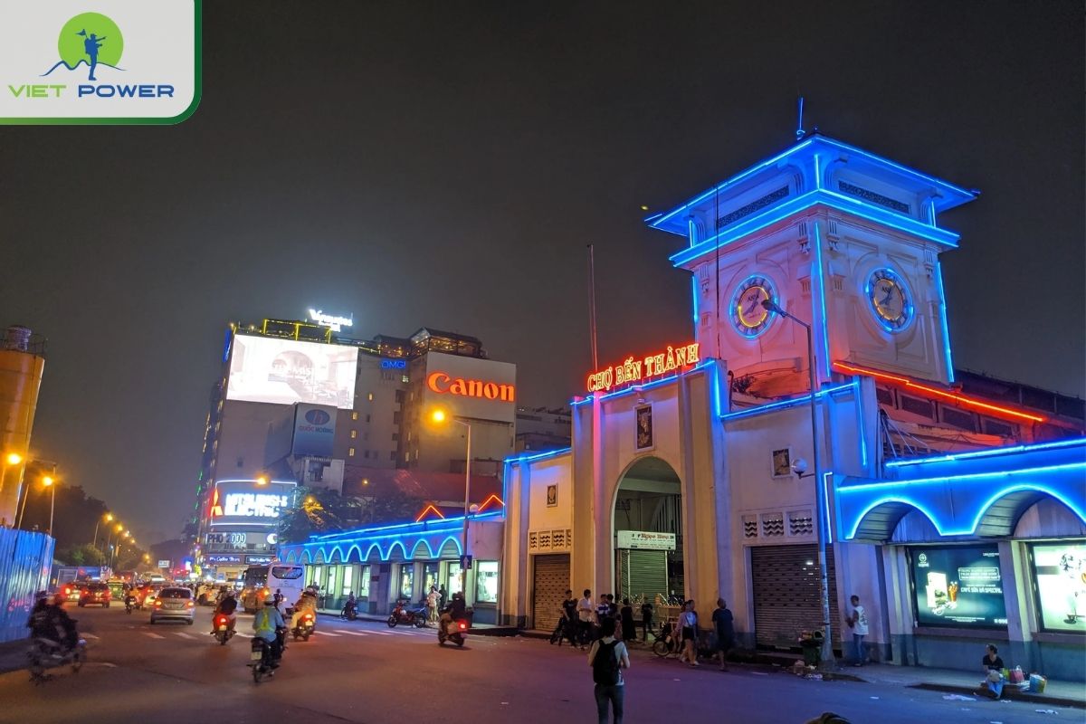 Quieter area in Saigon.