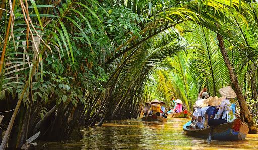 Locals life of the southern Viet Nam