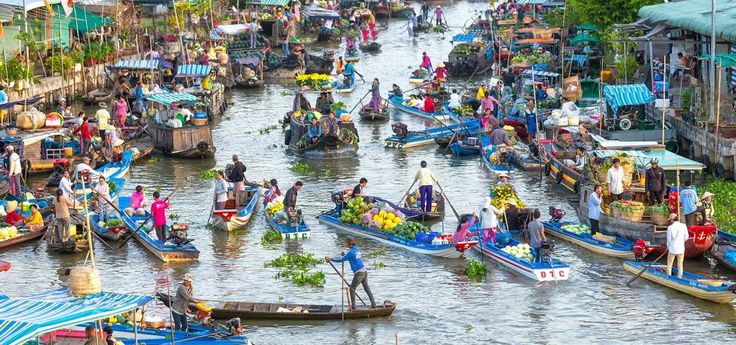 Locals life of the southern Viet Nam