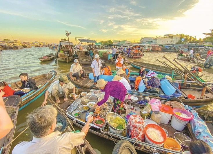 Locals life of the southern Viet Nam