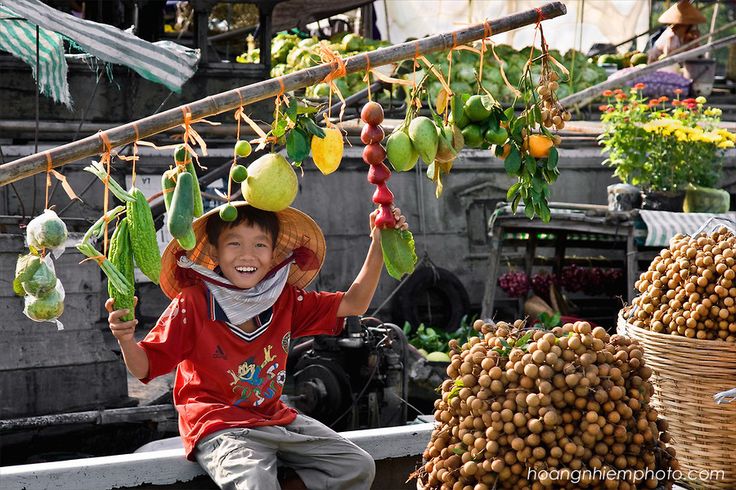 Locals life of the southern Viet Nam