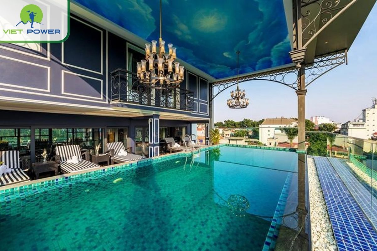 Top 9 Luxury Hotels in Hanoi with Rooftop Pools: Aira Boutique Hanoi Hotel & Spa.