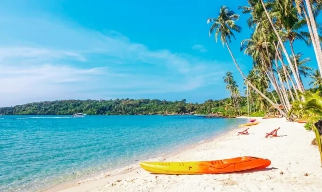 Beautiful Phu Quoc island beach