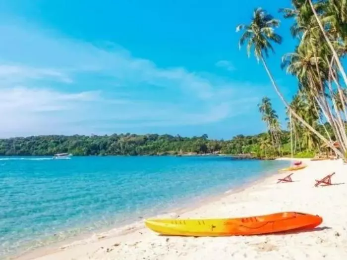 Beautiful Phu Quoc island beach