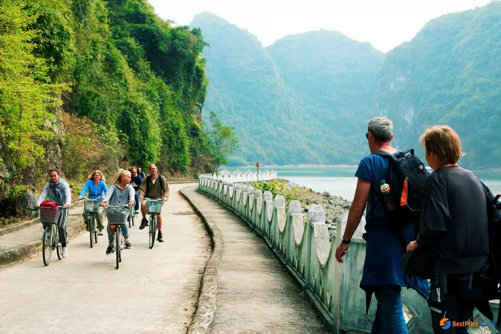 Cycling Adventure: Exploring Halong Bay and Cat Ba Island from Hanoi