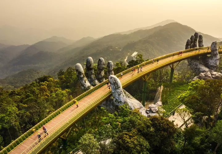 The Path to Heavenly Ba Na Hills