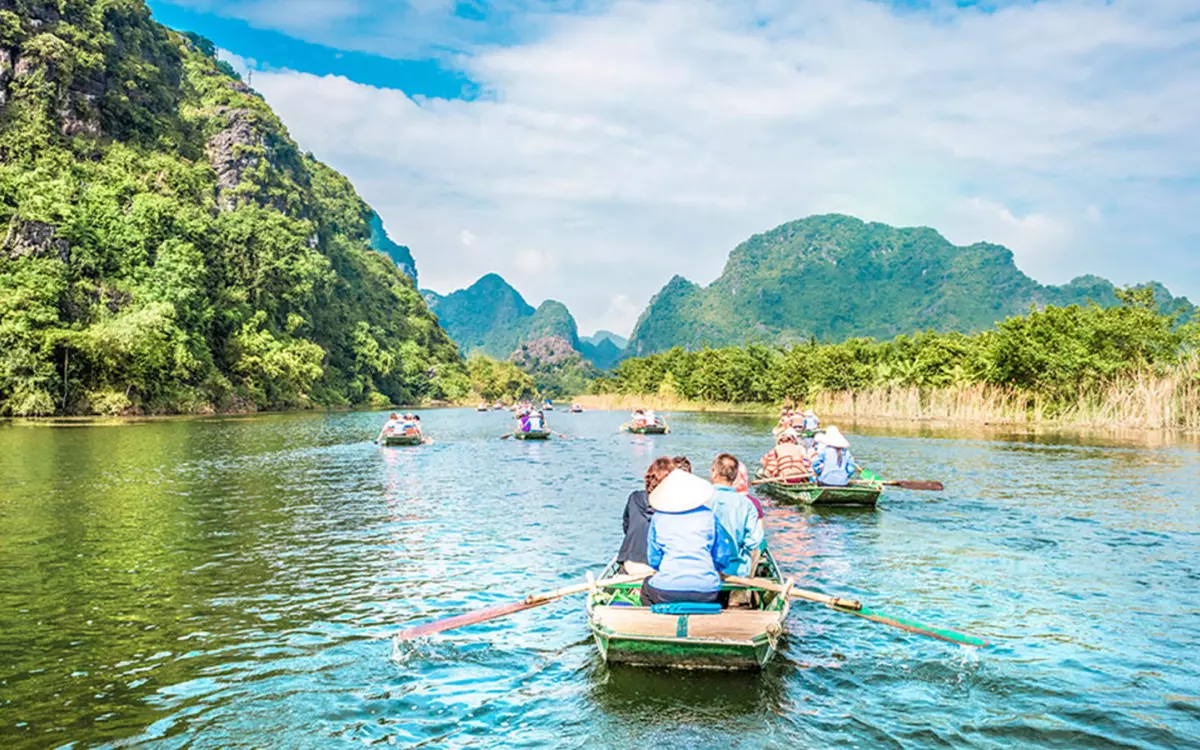 Discovering Tranquility: A Day at Bai Dinh Pagoda and Trang An Eco Complex